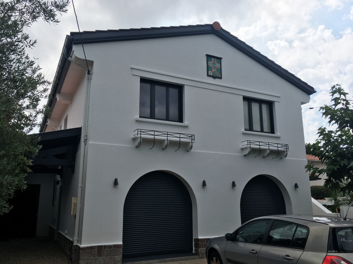 Ravalement de façade, peintures extérieures maison Bayonne, Anglet, Biarritz