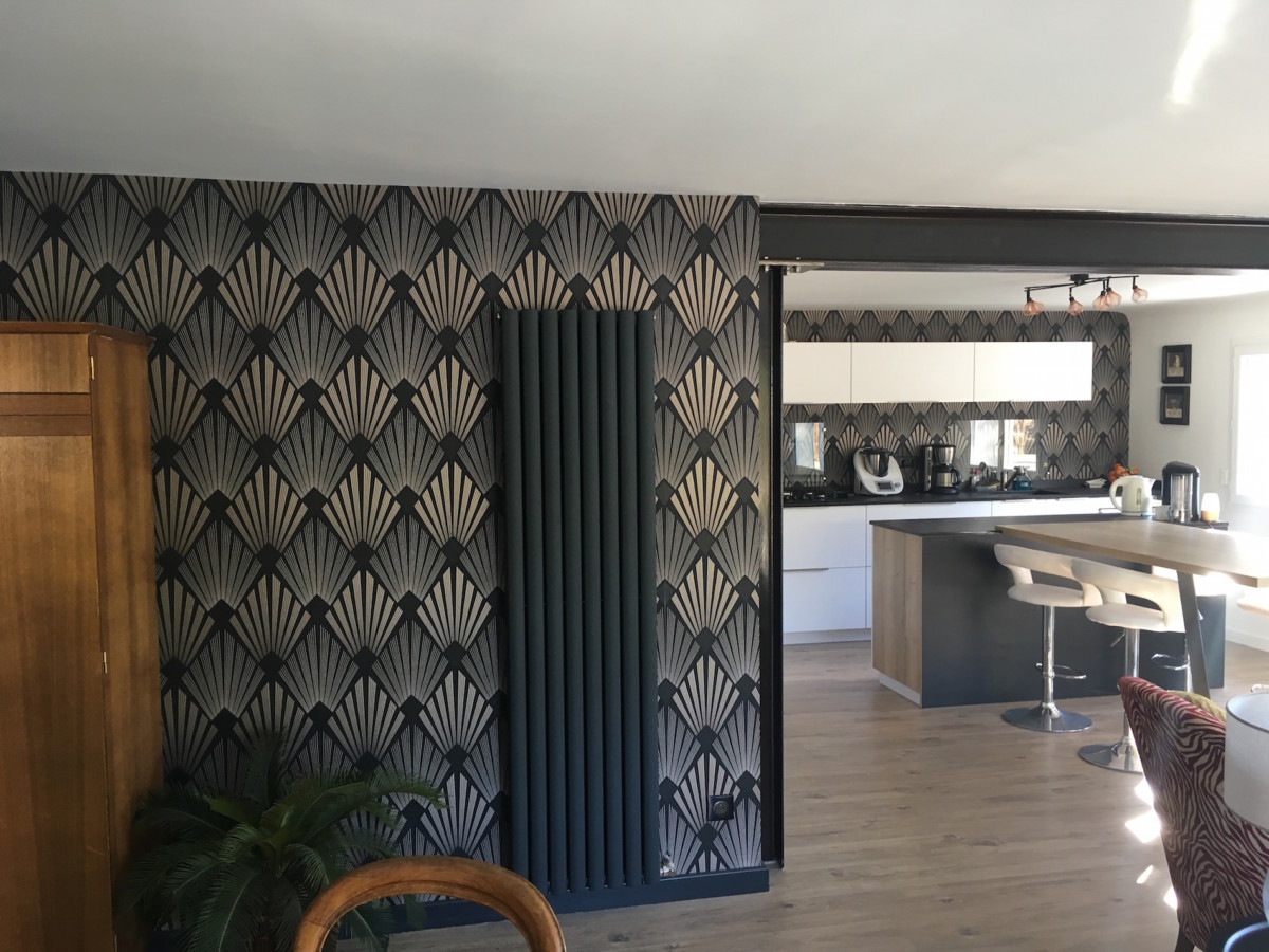 Pose de papier à raccordement à Anglet (64)